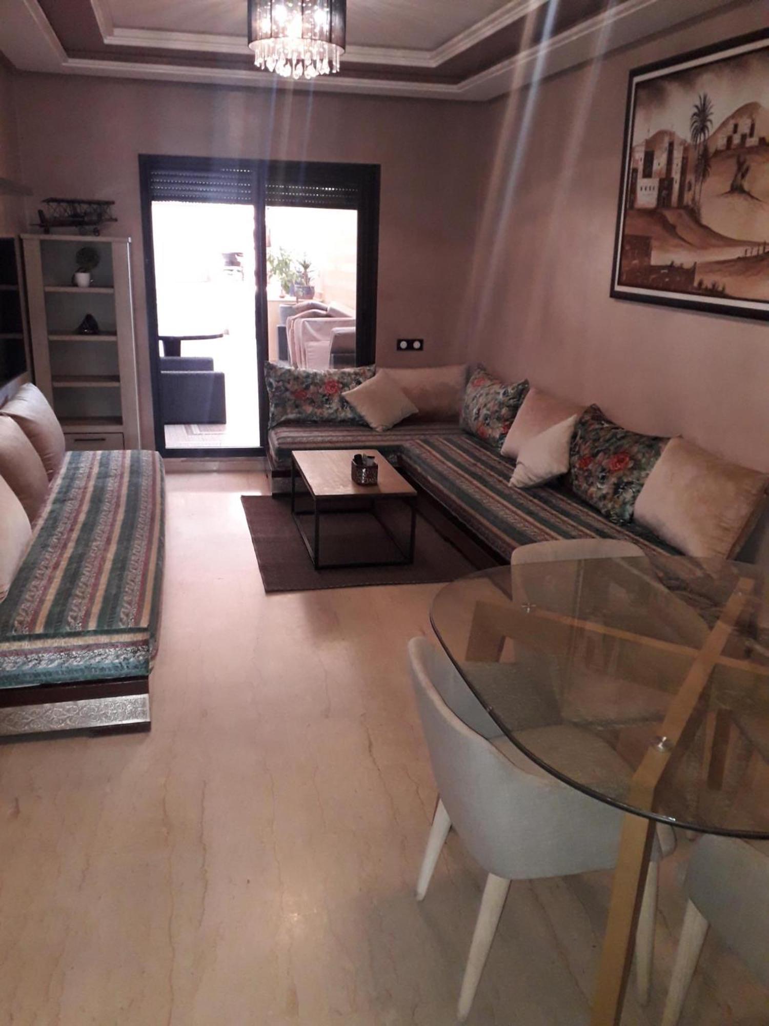 Stylish Gueliz Apartment With Beautiful Terrace Marrakesch Exterior foto