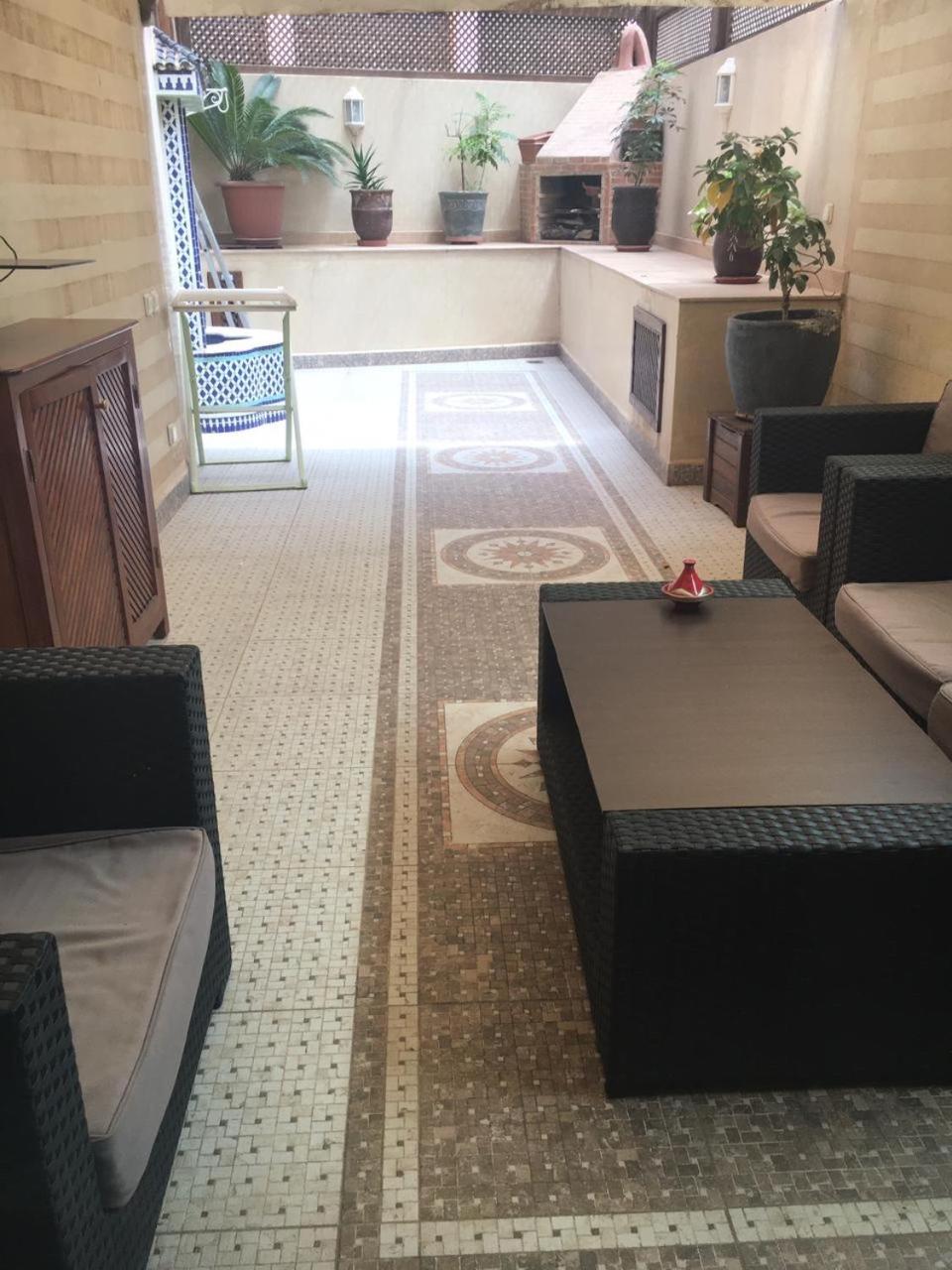 Stylish Gueliz Apartment With Beautiful Terrace Marrakesch Exterior foto