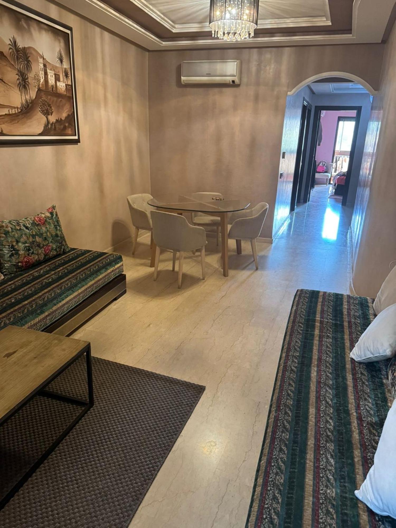 Stylish Gueliz Apartment With Beautiful Terrace Marrakesch Exterior foto